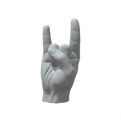 Horn-1.png STL file Italian hand horn・3D print model to download