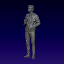 439.jpg STL-Datei Abbildung Casual Man mit Kaffee Zeichen Code 439・3D-druckbares Modell zum Herunterladen