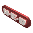 HEB-3D-Print-Logo2.png 🛒 H-E-B Logo 3D Print Model – Solid & Modular Versions