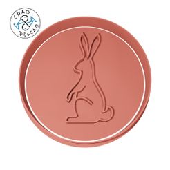 Rabbit_Pose_19.jpg Rabbit Pose (no 19) - Cookie Cutter - Fondant - Polymer Clay