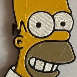 Homer.jpeg Free STL file Homer simpson・3D print design to download