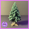 Evergreen-Tree-Painted.png Leafy & Evergreen Trees