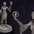 Thumbnail-2.png Arcanist | TTRPG Cleric/Mage/Artificaer 32mm Model With Elf and Human Ears