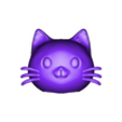 cabeza_gato_final.stl Cadılar Bayramı Kedisi