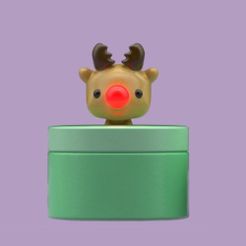 reno4.jpg STL file Reindeer Box・3D printer model to download