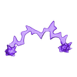 alakazam_attack_effect.stl Pokemon - Abra Evolution Line Diorama