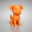 RENDER-DOGGIE.png Chien Low Poly