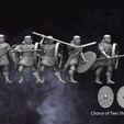 Auxilary Infantry.png 28mm Roman Auxiliary Infantry
