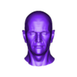 No_Hair_Head.stl Mel Gibson Head