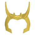 Loki-Horns1c.png Loki Horned Headband / Headdress | Loki TVA / Avengers | Adjustable Fit, Padded And Strap Options | By Collins Creations 3D