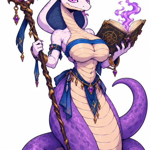 Arcane Naga Mage