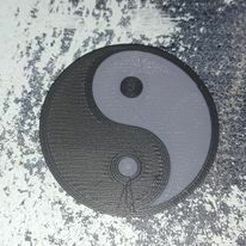 303914066_8149824511725536_8451894695886545859_n.jpg Free STL file Yin Yang for Dual Extruder・3D printable design to download