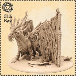 woodland-dragon.jpg STL file Woodland Dragon・3D printable design to download