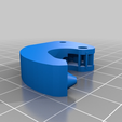 Fluidity_struder_arm_B.png Other handed direct drive 1.75mm bowden extruder. Also use for cord drive of curtains.