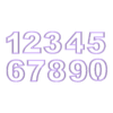 Numeros_dobles_20x20 v1.stl Neon Led Doppelnummern