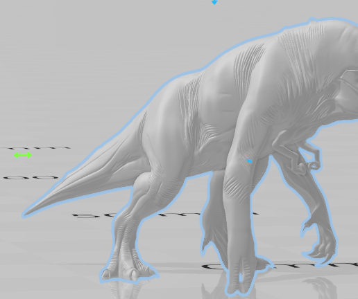 D Rex 3D model