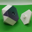 p5.PNG Cuboctahedron Puzzle, Cube Puzzle