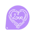 val5.stl Valentine's Day Heart Stencil model 5