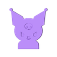Korumi.obj Kuromi Post it holder