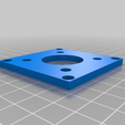 Top_Stepper_Holder.png Descargar archivo STL gratis Carrusel giratorio para contenedores de piezas・Modelo para la impresora 3D, christinewhybrow