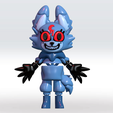 Eclipse-dandy1.png Flexi Twisted Eclipse Dandys World 3D Model STL 3mf Multicolor Fanart
