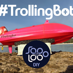 oa @ ' #Troilingeo #TrollingBot  The Semi-autonomous fishing/cinematic rc boat