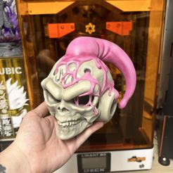 thumbnail_IMG_3290.jpg STL file Majin Buu Skull head (Morgensternprinting)・3D print design to download
