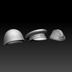 2321312.jpg Fichier STL Casquette russe・Design imprimable en 3D à télécharger