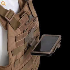 PALS.png STL file IPHONE 8 Plus PALS Armor Plate Carrier Phone Molle Mount・3D printer design to download, Bagno