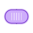 soap holder LARGE bottom.STL Jabonera de viaje I Estuche para cepillos de dientes