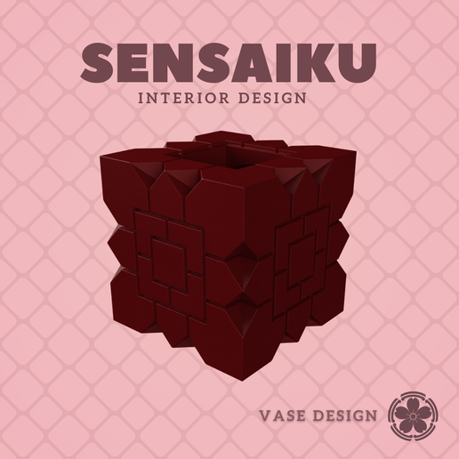 32. Cube 32 Custom Vase Design: Personalized Forms for Miniature and Modern Spaces - Ikebana Home Decoration for Modern Diorama