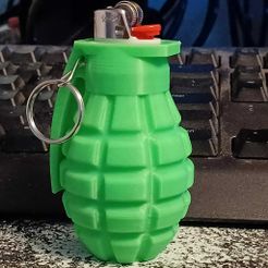 316957463_602228861776944_2068904055341669710_n.jpg STL file Bic Lighter Case (NADE)・Template to download and 3D print