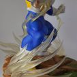 aura-detail.jpg Vegeta from Dragon Ball Super - 3D print model