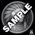 Samp.png Native American Chief Relief for CNC Laser and 3D Print STL File and 4K Grayscale TIF