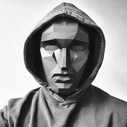3D file frontman mask squid game 2025 (Round 6) máscara 🦑 ・3D printing ...