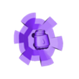 x_BloodAngelsRHSFist.stl Hand Factions Pack