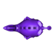 nibbler fish-body.stl Halloween Anglerfish (Presupported)
