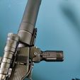 IMG20230715151525.jpg Airsoft Picatinny Angled grip with torch Pressure switch housing