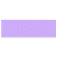 Mag_Label_Tracer.stl M4 Hex Mag Stand and Labels - Airsoft