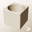 CS96-95.jpg CS96-95 Modular Stacking Container | Printable Objects - Infinite Containers