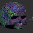 @ NAWU WA] Ola toner) aa) Ornate detailed Skull