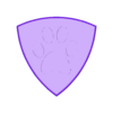 Curved Triangle.stl PAW PRINT PICK
