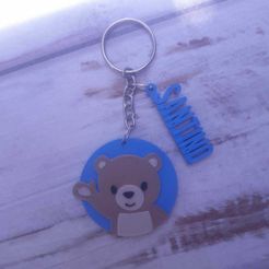 0de6f580-fe32-4c3c-93f5-86028f166f02.jpg STL file Teddy Bear Keychain・3D print model to download, doni3d