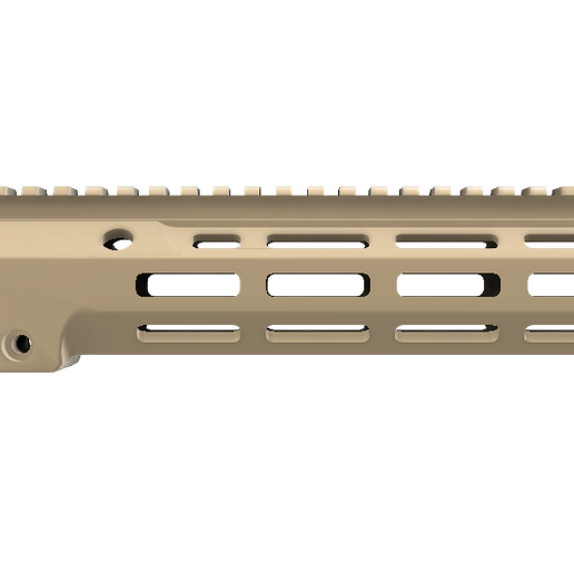 Geissele mk16 9.5inch handguard style for AEG/Gel Blaster 3D model