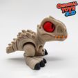 3.jpg Mini Indominus Rex Flexi Print-in-Place 3MF Included
