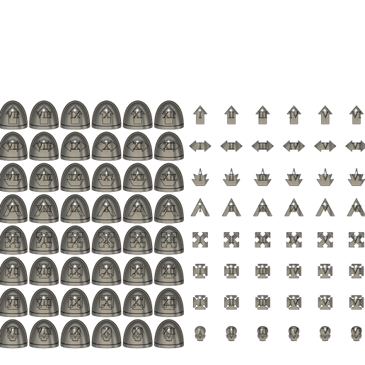 Number-Unit-markings-Roman-Numerals-v8.png Unit Markings with Roman Numerals 3D Transfers and complete shoulder pads