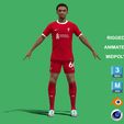 Arnold_1.jpg 3D Rigged Trent Alexander-Arnold Liverpool 2024