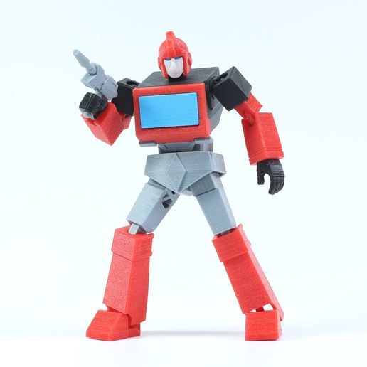 ARTICULATED G1 TRANSFORMERS IRONHIDE - NO SUPPORT 3D model