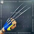 z5379428310288_7cfa4c278751ce23e8d1babcdb19195a.jpg Wolverine Gloves Claw Weapon - Marvel Cosplay