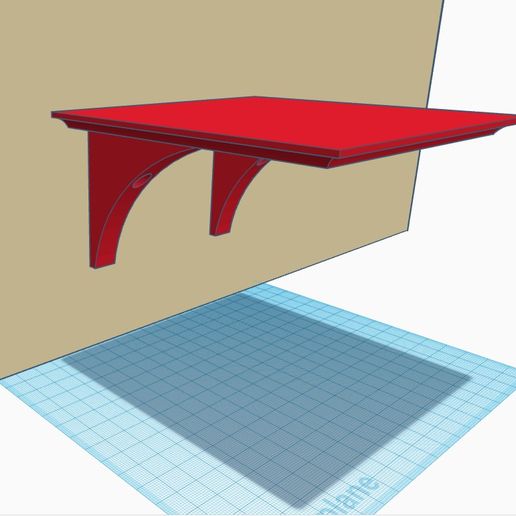 Basic Shelf 3D model